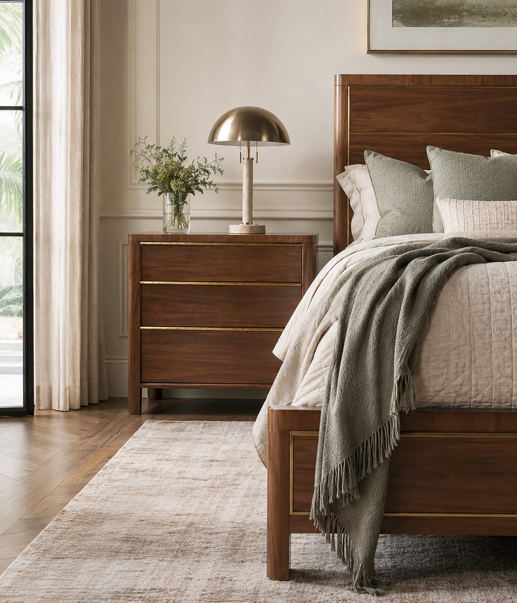 Eleana Panel Beds