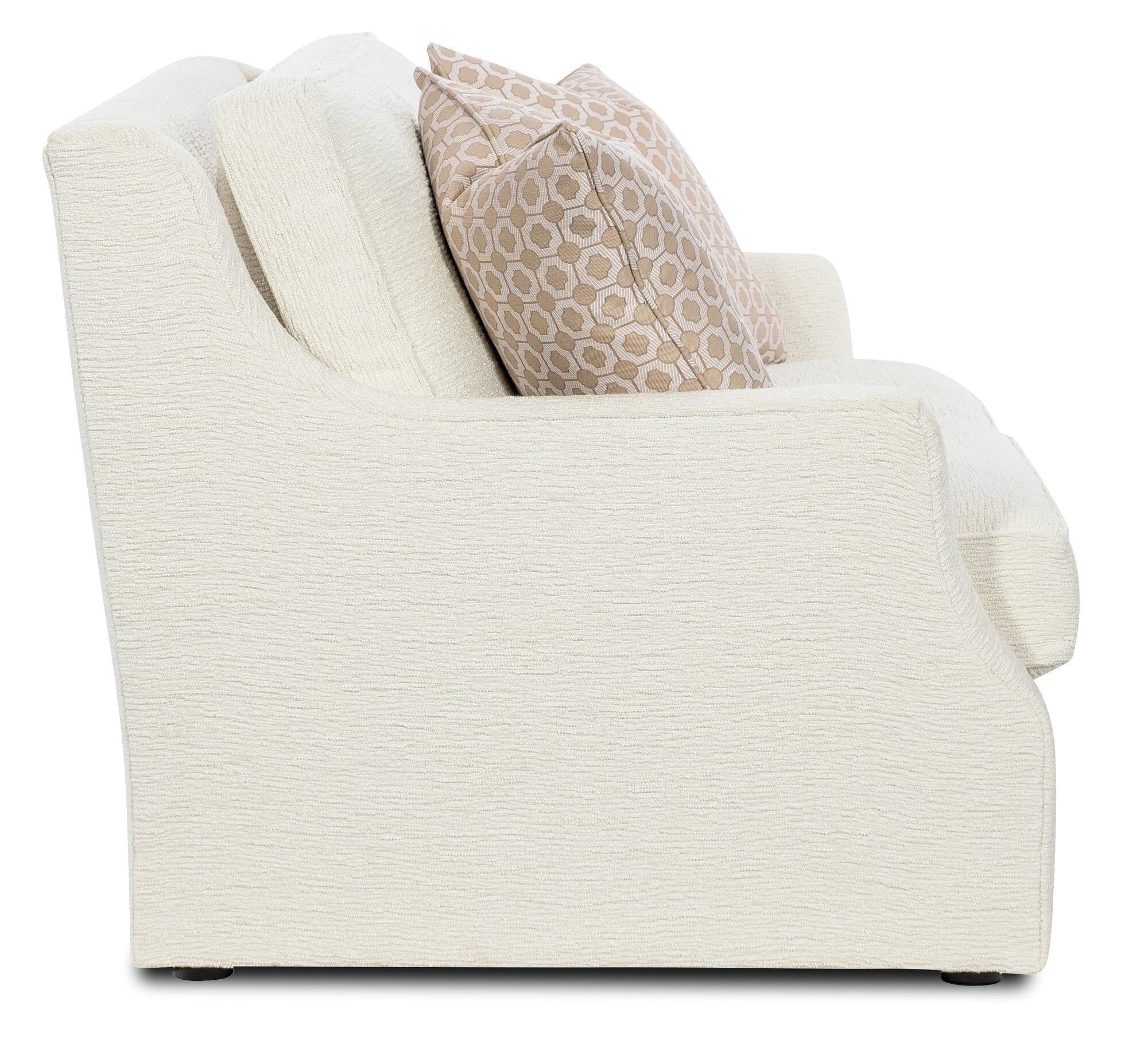 Calla 2 over 2 Sofa - Side View
