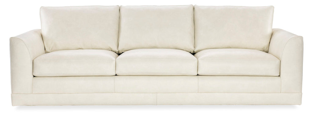 Granger Leather Sofa - Straight Image