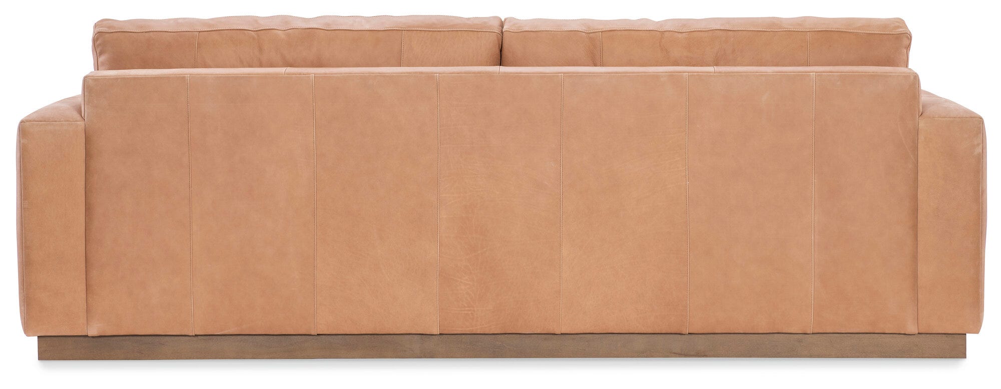 Grady 8 ft. Leather Sofa - Back View