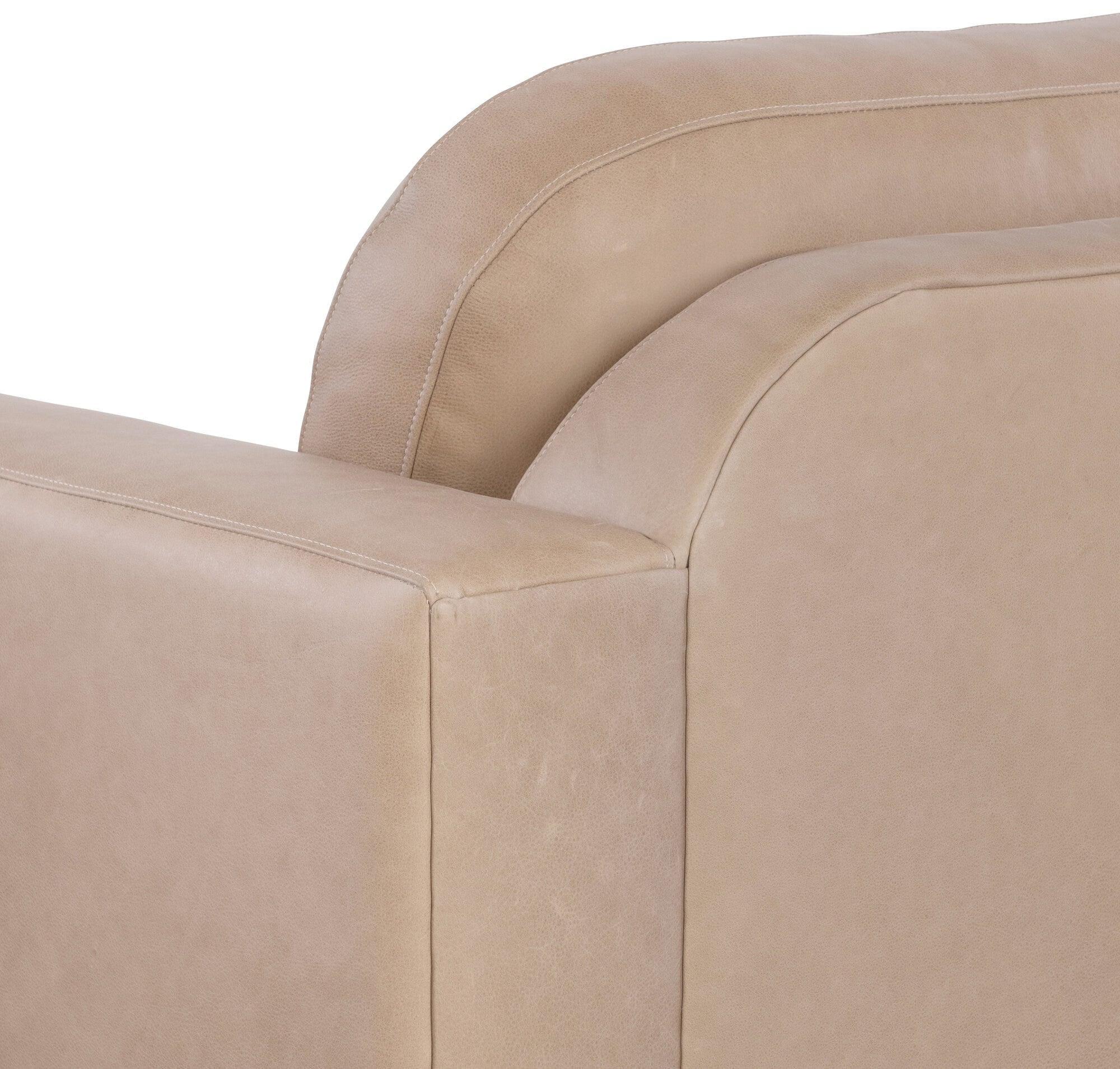 Fremont 8 ft. Leather Sofa