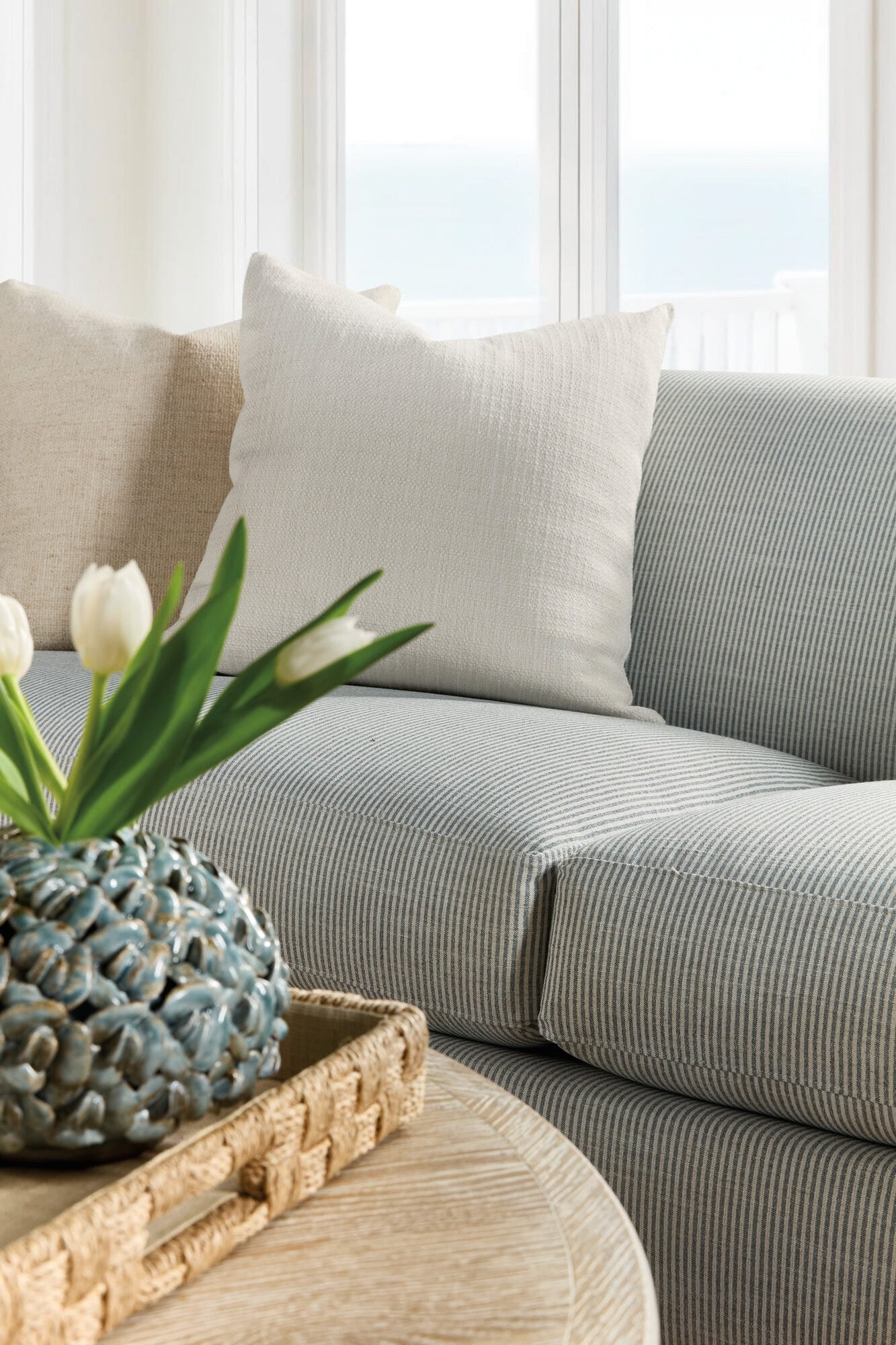 Marcello 8 ft. Non-Channel Back Sofa
