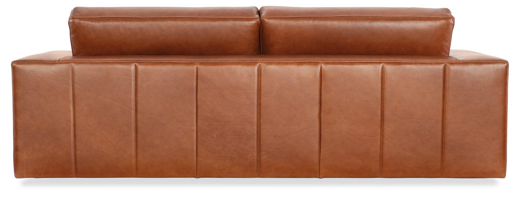 Aria 8 ft. Leather Sofa