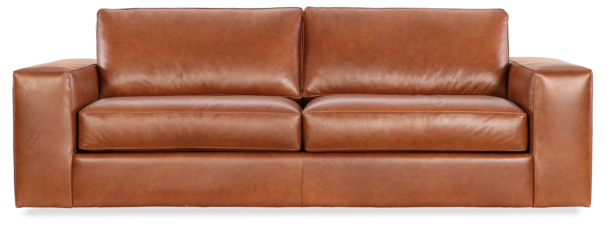 Aria 8 ft. Leather Sofa