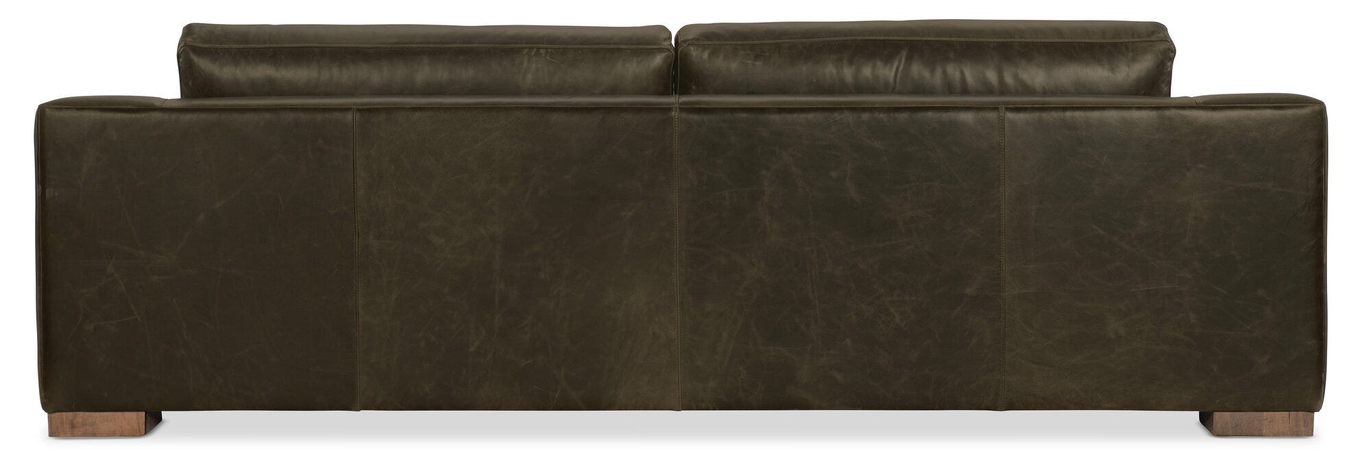 Elin 8 ft. Leather Sofa