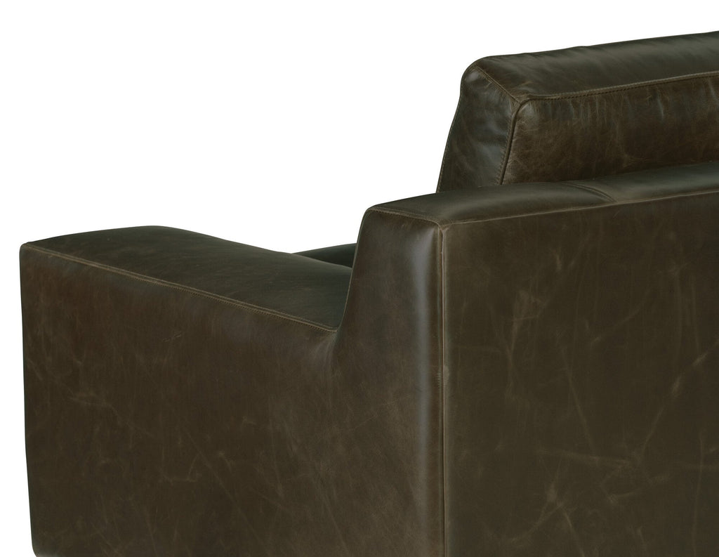 Elin 8 ft. Leather Sofa