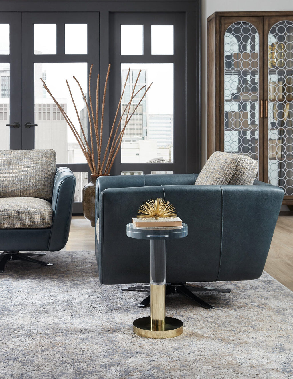 Alora Swivel Chair - Room View 1