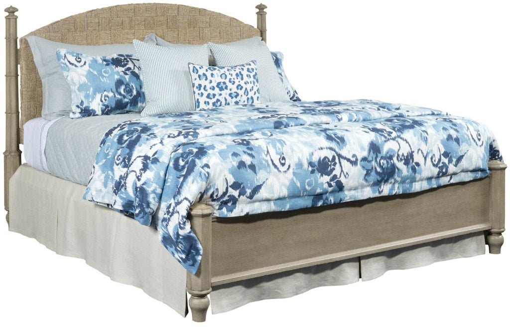 American Drew Currituck Low Post Queen Bed Complete 750-324R