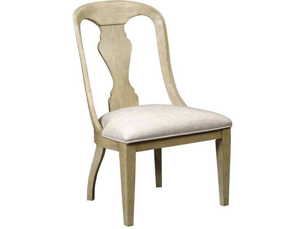 American Drew Whitby Upholstered Side Chair Driftwood 750-622D
