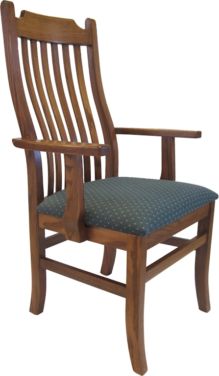 YUTZY WOODWORKING Mission Arm Chair 76A