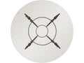 Century Furniture Details 48 Round 1/2 Tempered Glass Top With Ogee Edge 78G-981T-48