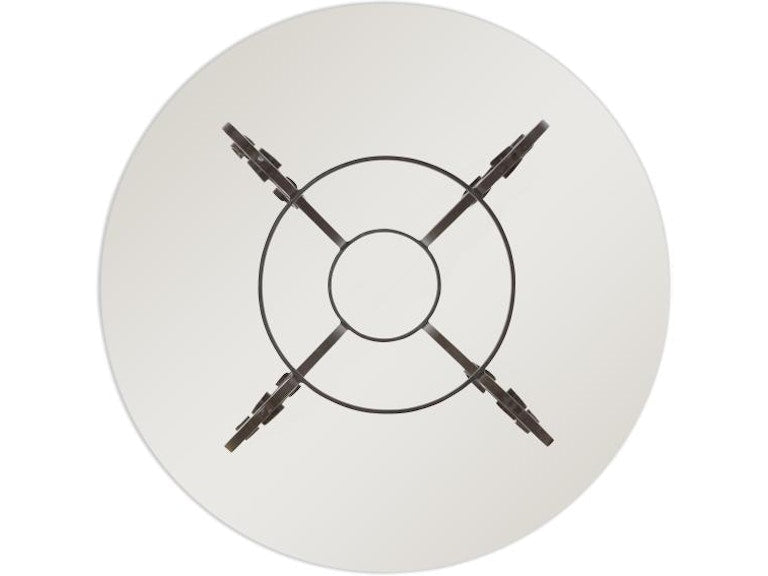 Century Furniture Details 48 Round 1/2 Tempered Glass Top With Ogee Edge 78G-981T-48