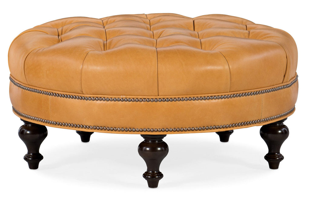 Well-Rounded Tufted Ottoman