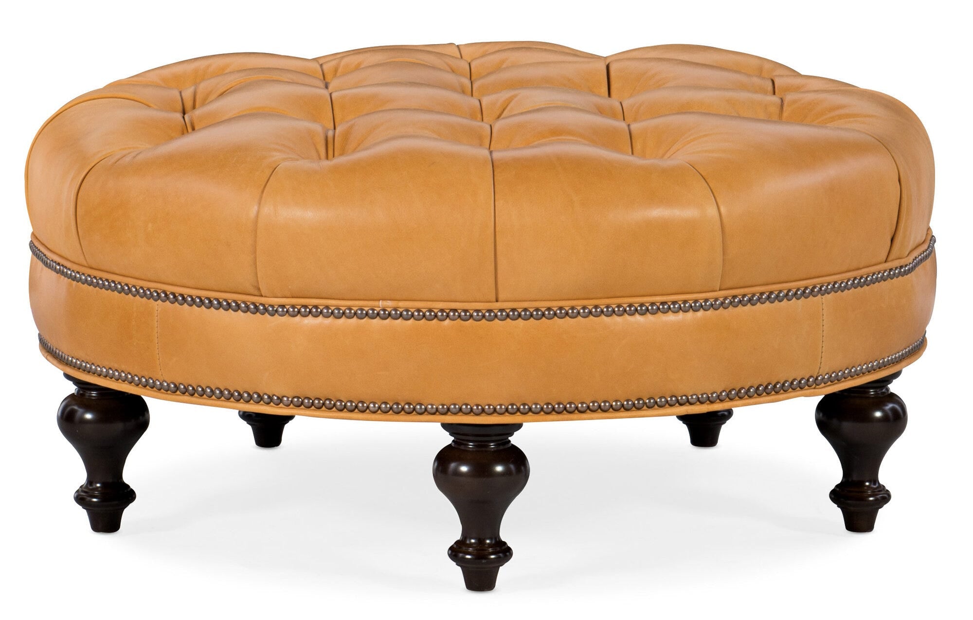 Well-Rounded Tufted Ottoman