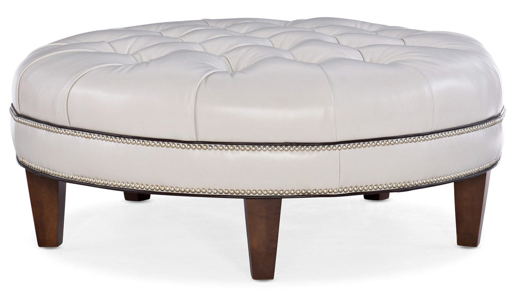 XL Well-Rounded Tufted Ottoman