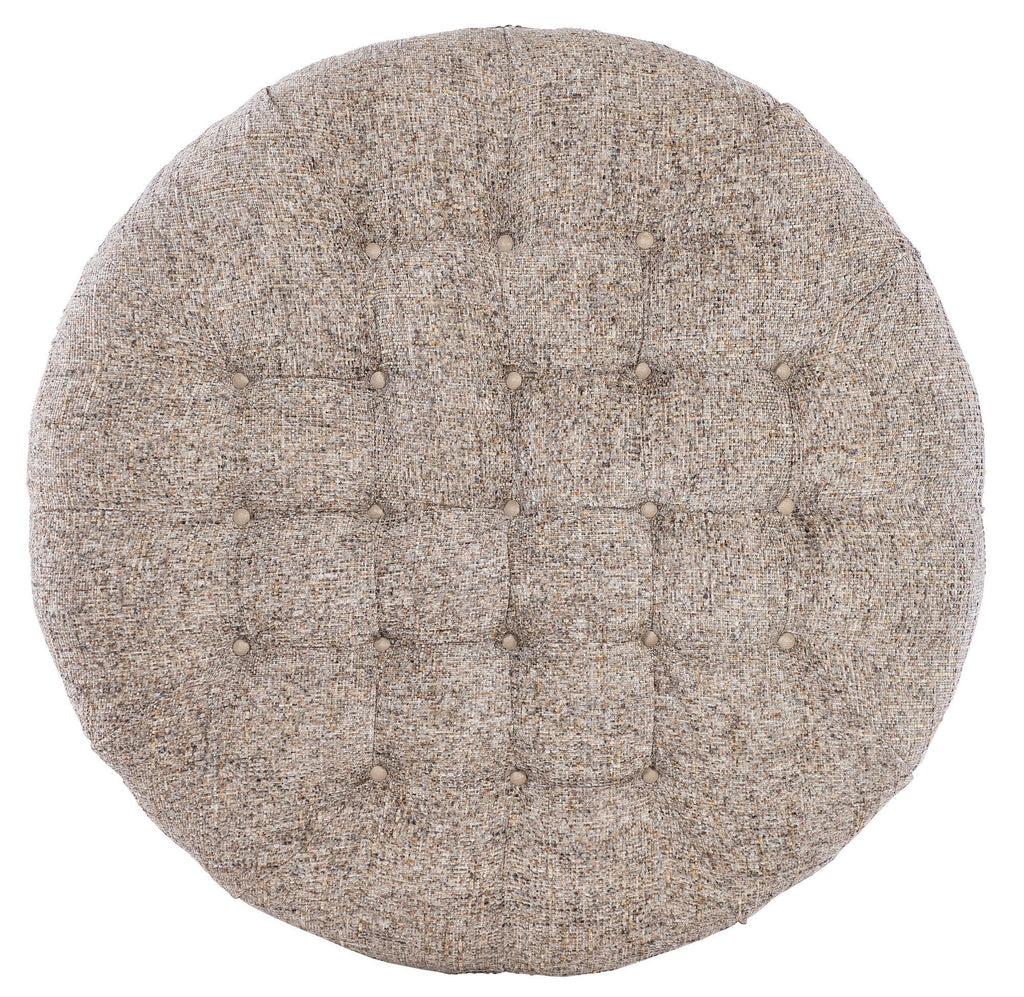 XL Well-Rounded Tufted Ottoman