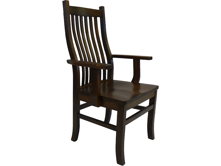 YUTZY WOODWORKING Mission Arm Chair 85A