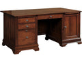 YUTZY WOODWORKING Bordeaux Double Pedestal Executive Desk 88003