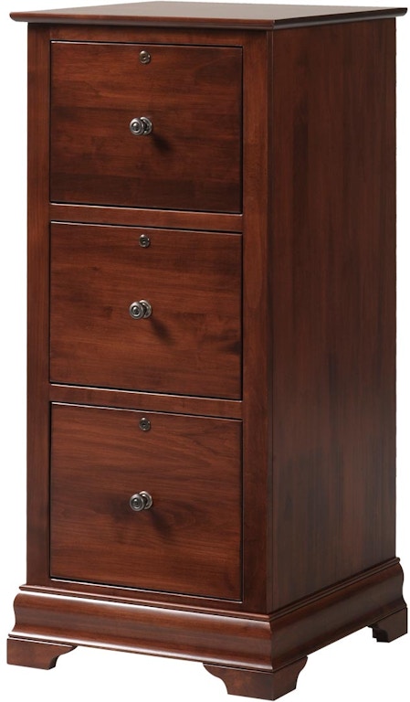 YUTZY WOODWORKING Bordeaux 3 Drawer File Cabinet 88021