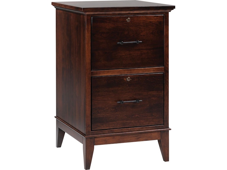 YUTZY WOODWORKING Cortland 2 Drawer File Cabinet 88122