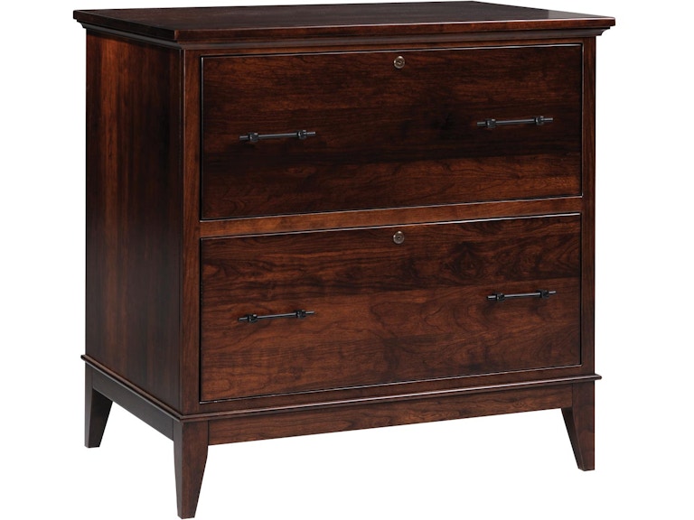 YUTZY WOODWORKING Cortland 2 Drawer Lateral File Cabinet 88123