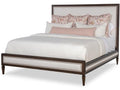 Century Furniture Maison '47 Upholstered Tall Headboard Low Footboard Panel Bed - California King 6/0 899-187