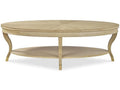 Century Furniture Maison '47 Oval Cocktail Table - Blonde Cerused 89A-607-V1