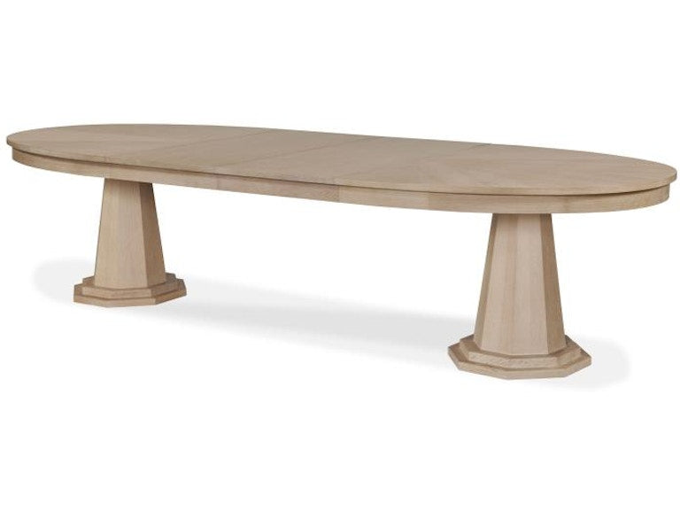 Century Furniture Maison '47 Oval Dining Table - Blonde Cerused 89A-303-V1