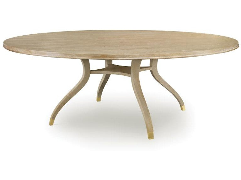 Century Furniture Maison '47 Round 84 Dining Table - Blonde Cerused 89A-308-V1