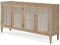 Century Furniture Maison '47 Mirror Front Sideboard - Blonde Cerused 89A-404-V1