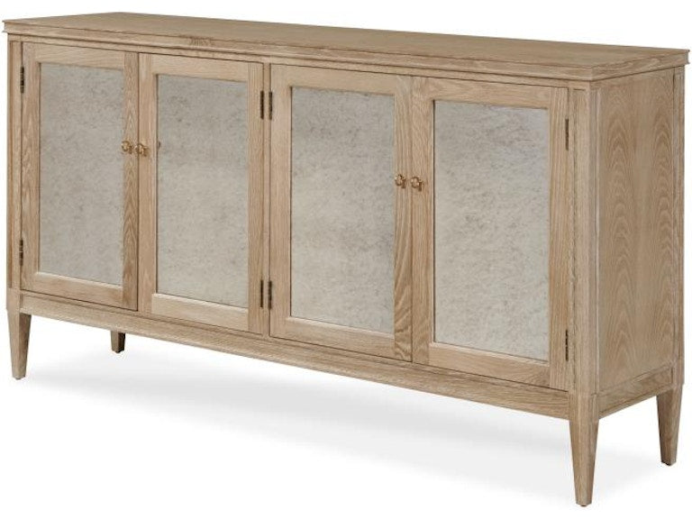 Century Furniture Maison '47 Mirror Front Sideboard - Blonde Cerused 89A-404-V1