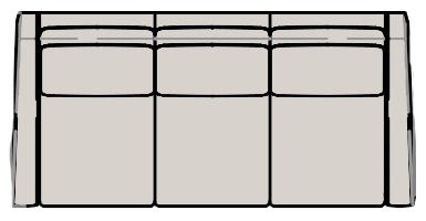 Johnston Reclining Sofa - Schematic 1