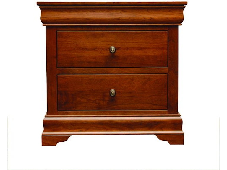 YUTZY WOODWORKING Bordeaux 2 Drawer Nightstand 92007
