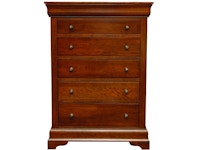 YUTZY WOODWORKING Bordeaux 5 Drawer Chest 92026
