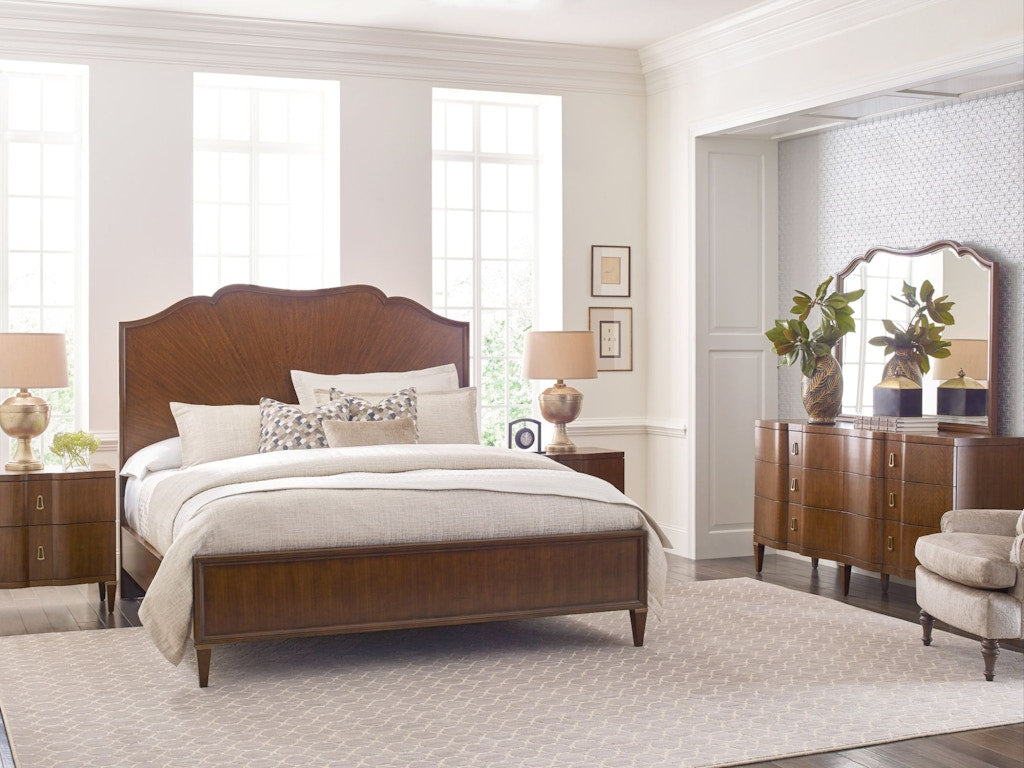 American Drew Carlisle Panel Queen Bed Complete 929-313R