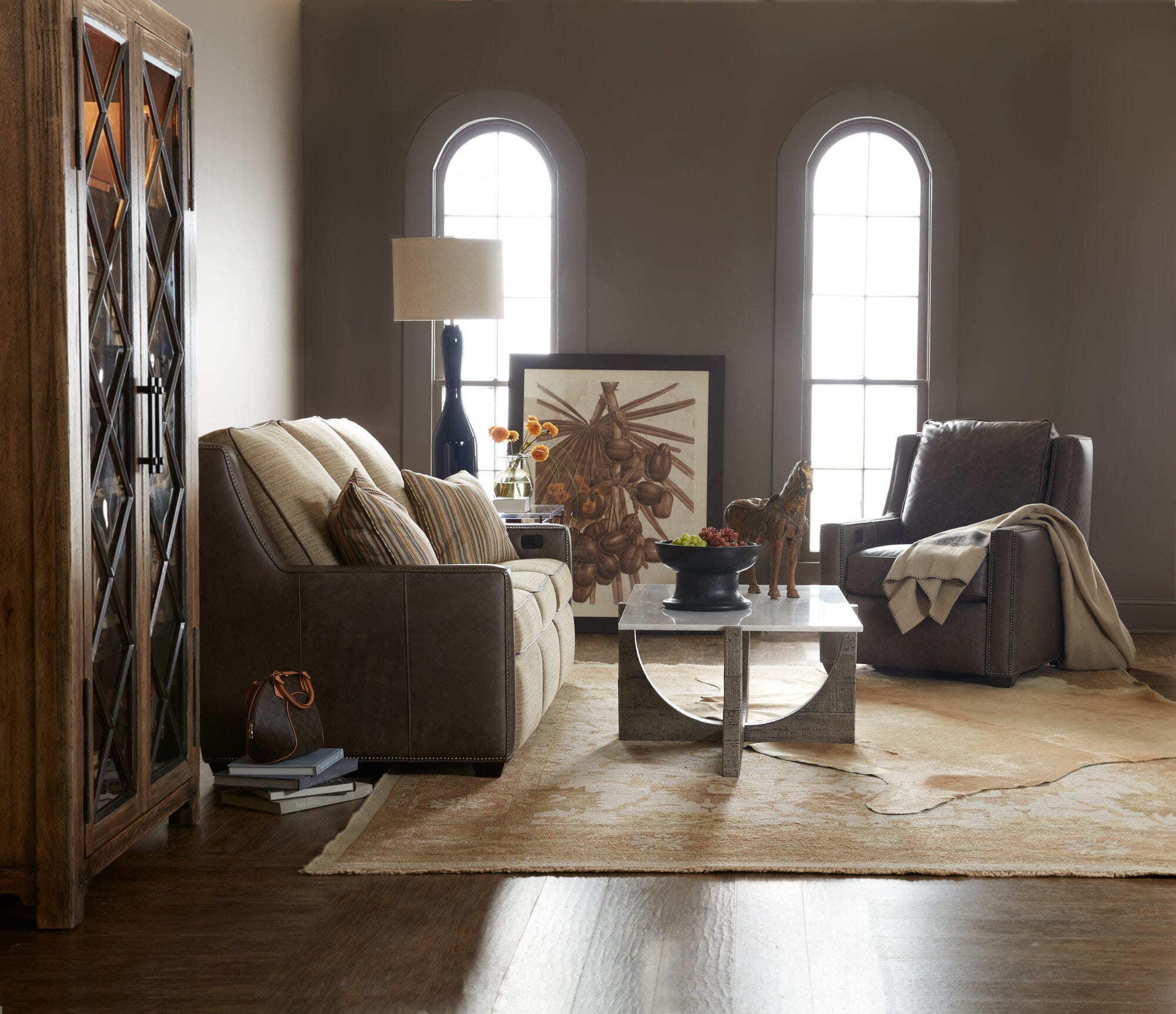 Nicoletta Reclining Chair with Power Headrest