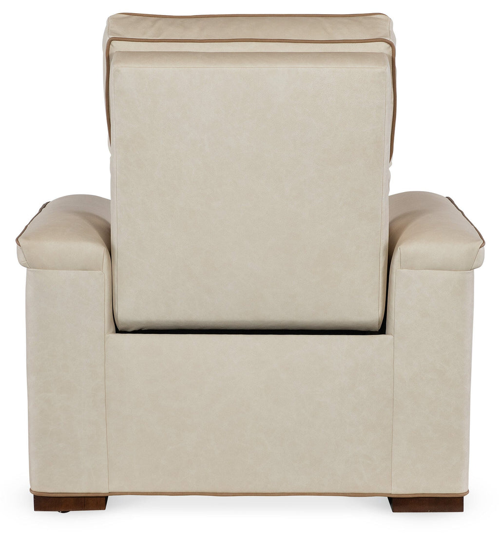 Arya Reclining Zero Gravity Chair with Power Headrest - Back Image 2