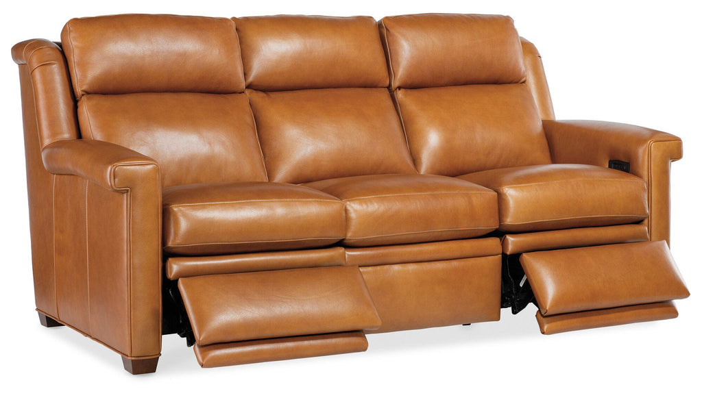 Oaklee Reclining Sofa with Power Headrest