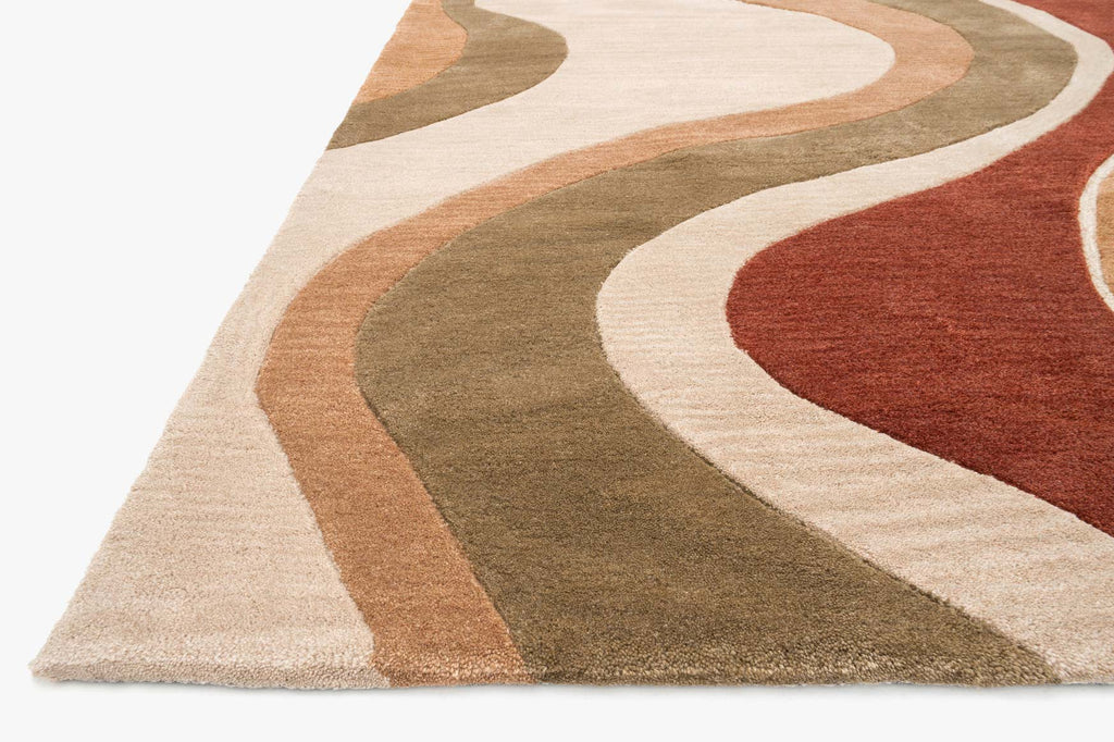 AC-01 BEIGE / RUST