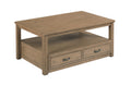 ECTANGULAR DRAWER COFFEE TABLE-TAUPE Primary