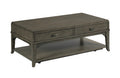 RECTANGULAR DRAWER COFFEE TBL(CASTERS)-CHARCOAL Primary