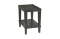 RECTANGULAR CHAIRSIDE TABLE-EBONY Primary