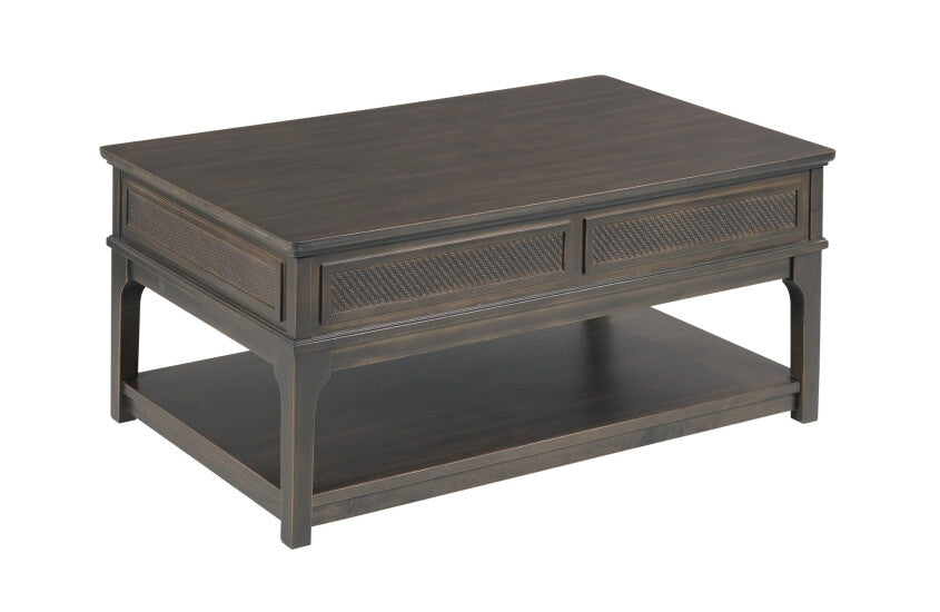 RECTANGULAR LIFT TOP DRAWER COFFEE-SOFT BLACK Primary