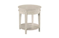 ROUND END TABLE-CLASSIC WHITE Primary