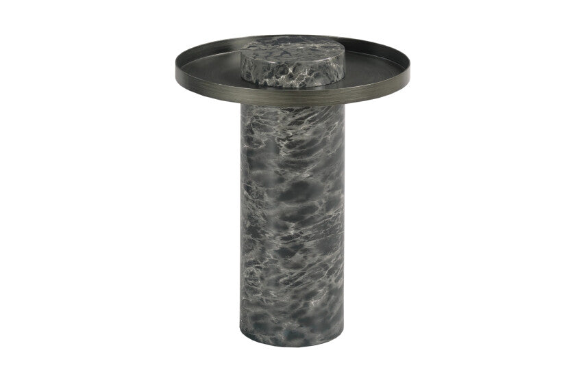 ACCENT STONE CHAIRSIDE TABLE - TALL Primary