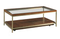 RECTANGULAR COFFEE TABLE W/CASTERS Primary