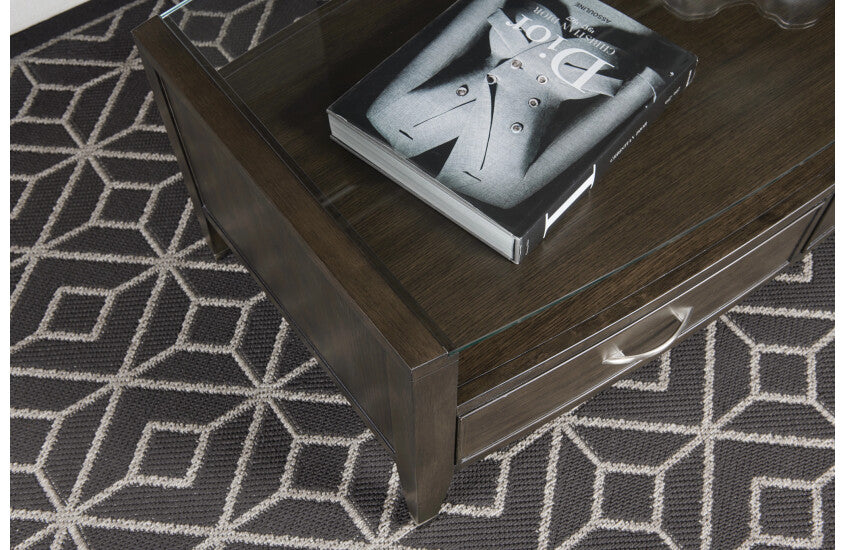 RECTANGULAR DRAWER COFFEE TABLE Room 2