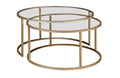 ABSTRACT NESTING COFFEE TABLE SET Primary