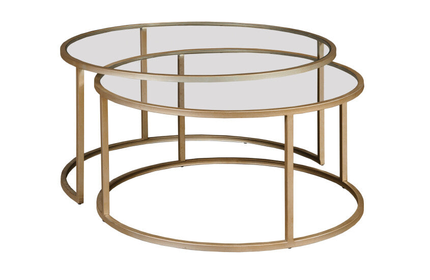 ABSTRACT NESTING COFFEE TABLE SET Primary