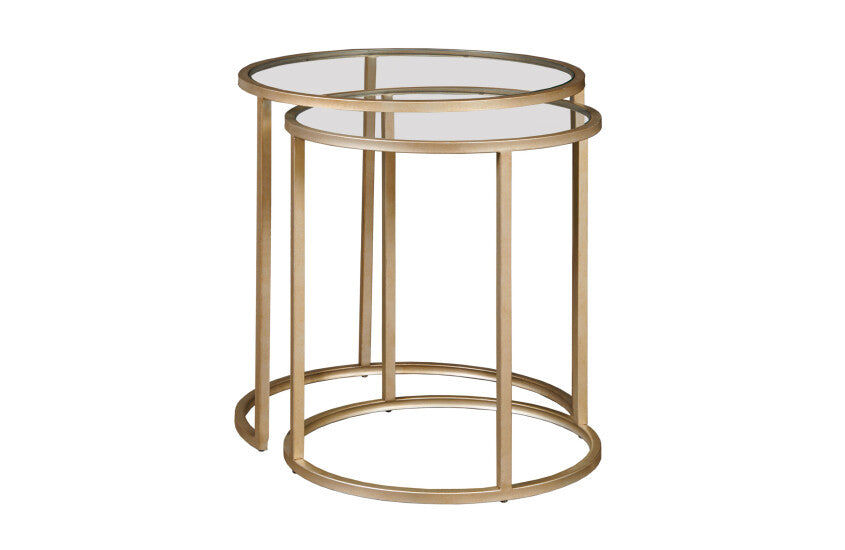 ABSTRACT NESTING END TABLE SET Primary